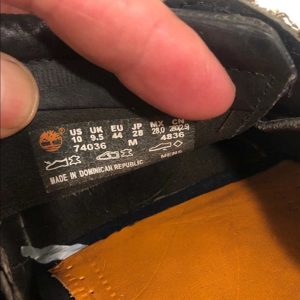 Timberland Dark Blue 10/M used conditions